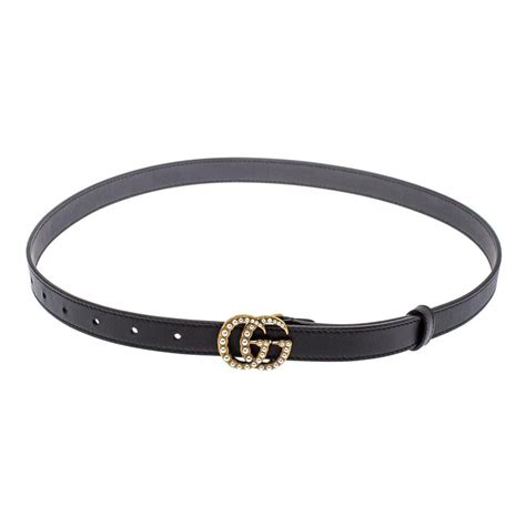 gucci slim belt posh|Gucci belt with pearl buckle.